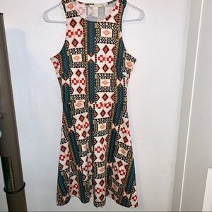 Tribal print dress